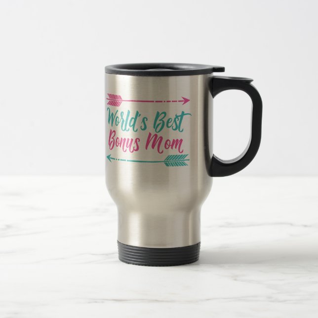 Caneca Térmica Melhor Bônus do Mundo Mãe (Direita)