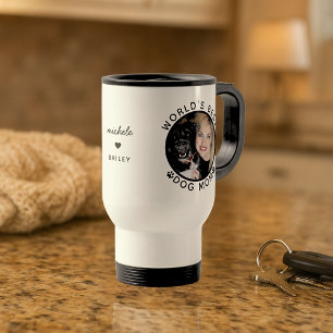 Caneca Térmica Melhor Cachorro do Mundo - Foto personalizada de P