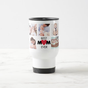 Caneca Térmica Melhor Mãe já Personalizada Coração de Foto