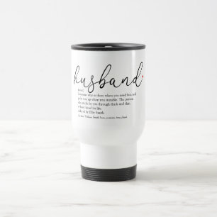 Caneca Térmica Melhor Marido de Todos Definição Roteiro Elegante