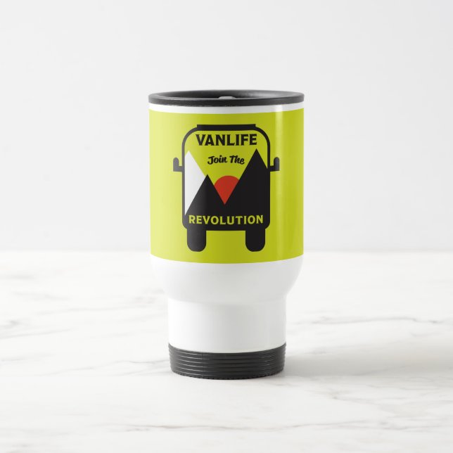 Caneca Térmica Melhor nômade da vida na van (Centro)