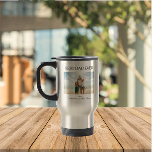 Caneca Térmica Melhor Pai de Fotografia Personalizada