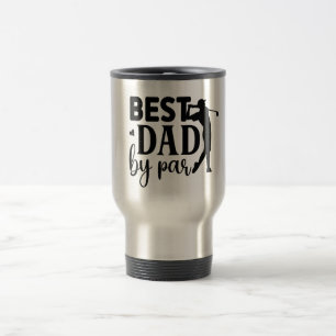 Caneca Térmica Melhor Pai de Par - Homenagem Inspirada no Golfe
