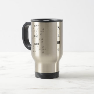 Caneca Térmica Melhor Pai de sempre em Braille