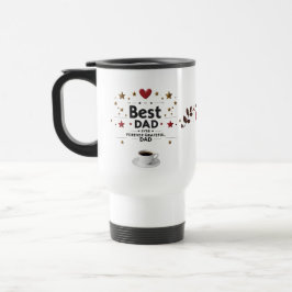 Caneca Térmica Melhor Pai de sempre - Pai Grata para sempre