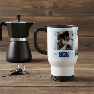 Caneca Térmica Melhor Pai de Todos 3 Foto Tipografia Legal