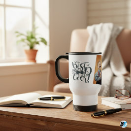 Caneca Térmica Melhor Pai do Dia de os pais de Fotografia Moderno