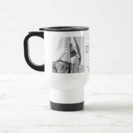 Caneca Térmica Melhor Pai do dia de os pais Ever 2 Foto Dusty Blu