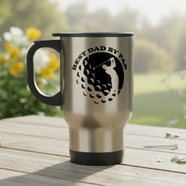 Caneca Térmica Melhor Pai Por Par Golfe Moderno