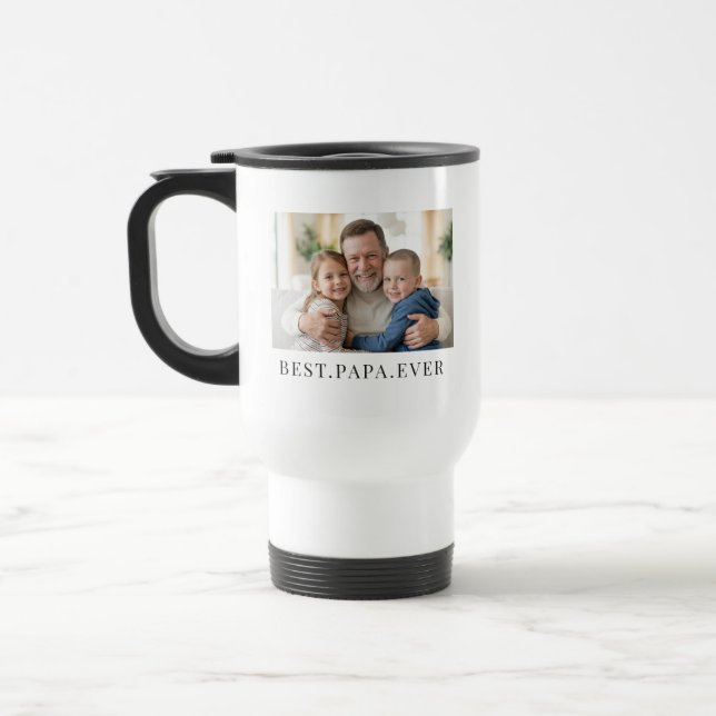 Caneca Térmica Melhor Papai de Todos Presente do Dia dos Pais Fot (Esquerda)
