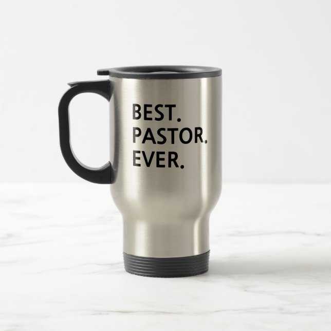 Caneca Térmica Melhor Pastor Ever Christian (Esquerda)