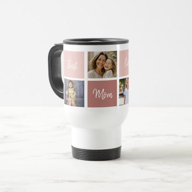 Caneca Térmica Melhor Roteiro de Fotografia de Mãe Nunca (Frente Esquerda)