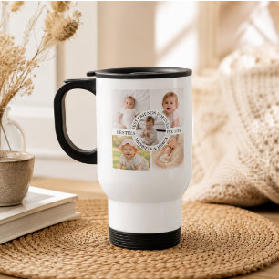 Caneca Térmica Melhores Amigos de Sempre Colagem de Fotos Melho