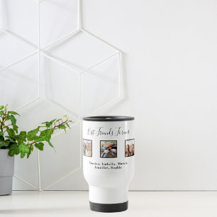 Caneca Térmica Melhores amigos para sempre nomes personalizados d