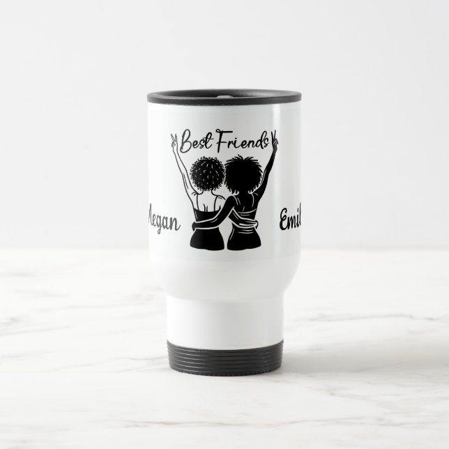 Caneca Térmica Melhores Amigos Personalizados (Centro)