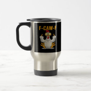 Caneca Térmica Meme do Galo de Citação Clássico