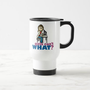 Caneca Térmica Menina Cientista