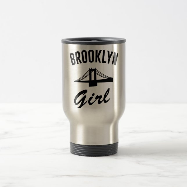 Caneca Térmica Menina de Brooklyn (Centro)