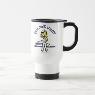 Caneca Térmica Menina do Capitão Claro