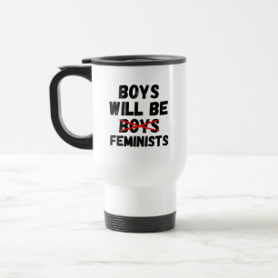 Caneca Térmica Menino Feminista - Meninos Serão Feministas II