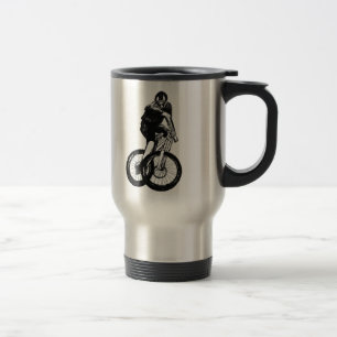 Caneca Térmica Meninos de montanha T Shirt apresenta MTB