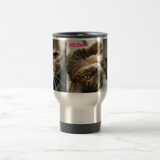 Caneca Térmica Meow Bengal Cat Travel Mug