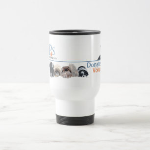 Caneca Térmica Mercadoria do Logotipo da PUPs com Gato Tabby