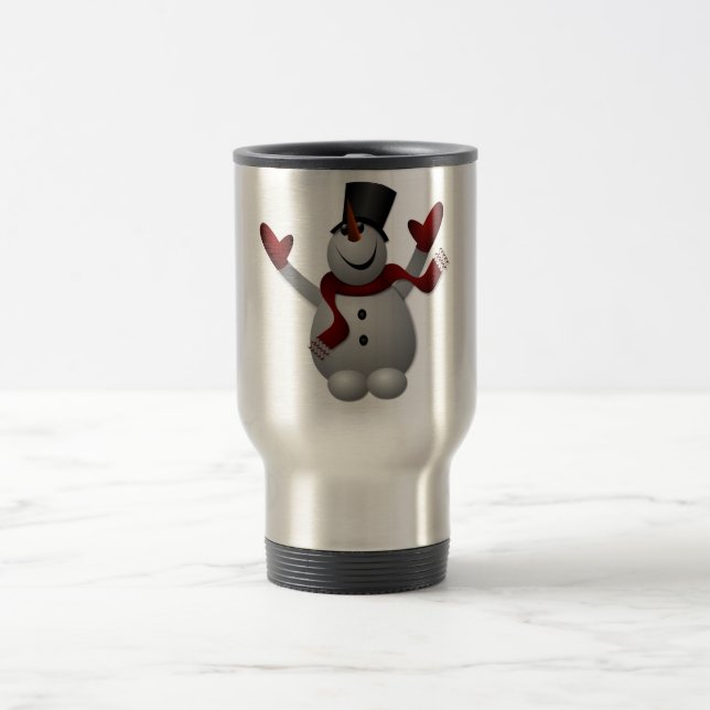 CANECA TÉRMICA MERRY CHRISTMAS SNOWMAN (Centro)