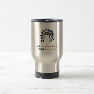 Caneca Térmica Mês da Herança Nativa Americana Terra Ancestral