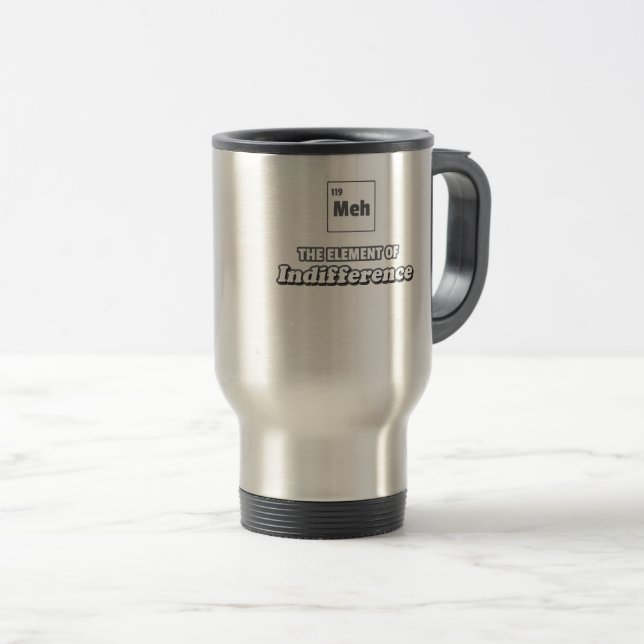 Caneca Térmica Mesa Periódica Mm Elemento do Cookie (Frente Esquerda)