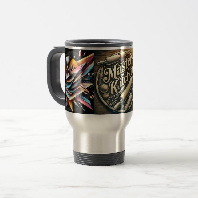 Caneca Térmica Mestre da Cozinha (Frente Esquerda)