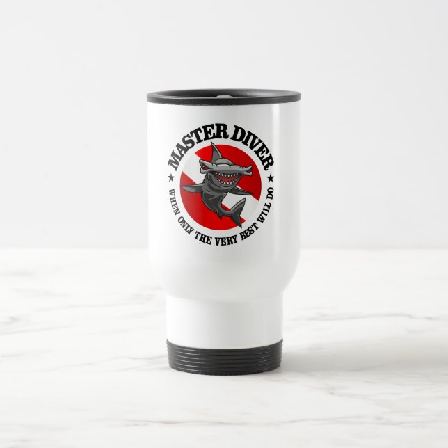 Caneca Térmica Mestre Diver (Hammerhead) (Centro)