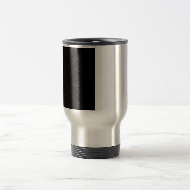 Caneca Térmica Metade Preto E Metade Branco Meio Personalize Isso (Centro)