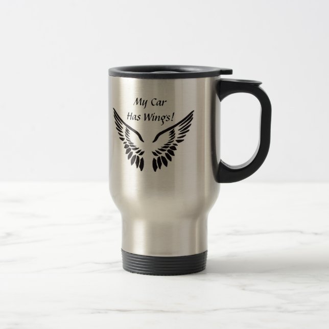 Caneca Térmica Meu Carro Tem Asas! (Direita)