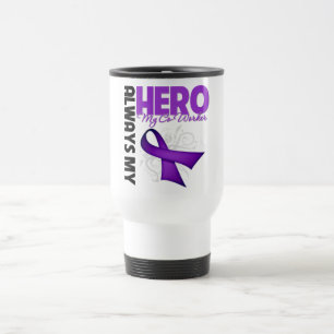 Caneca Térmica Meu colega de trabalho sempre meu herói - fita