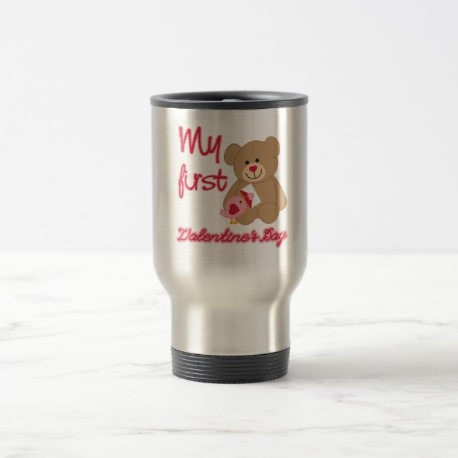 Caneca Térmica Meu primeiro Dia de os namorados (Centro)