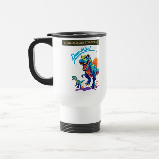 Caneca Térmica Mighty Dino (Esquerda)