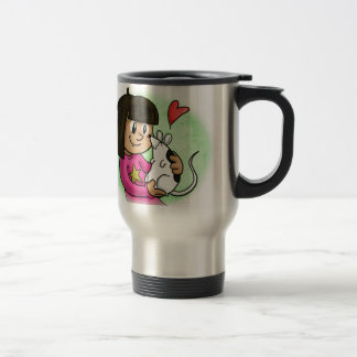 Caneca Térmica Millie e cupcake