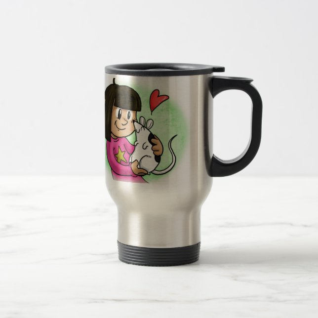 Caneca Térmica Millie e cupcake (Direita)