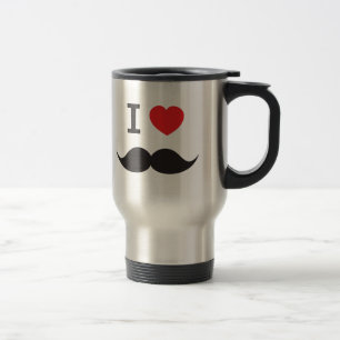 Caneca Térmica Mim bigode do coração