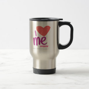 Caneca Térmica Mim coração mim cor-de-rosa/roxo