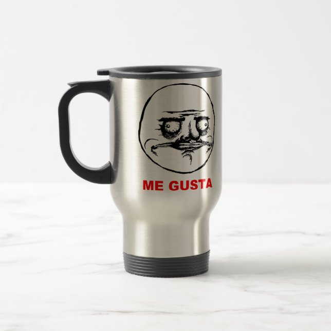 Caneca Térmica Mim Gusta (texto) (Esquerda)