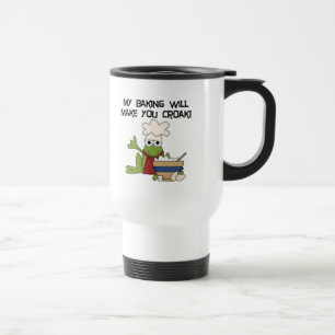 Caneca Térmica Minha Baía Fará Você Engraçado Chef De Sapo Engraç
