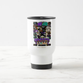 Caneca Térmica Minha Camisa de Trabalho Personalizada Divertida