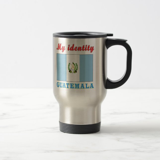 Caneca Térmica Minha identidade Guatemala (Direita)
