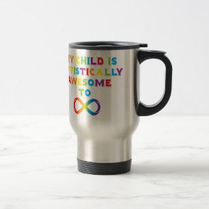 Caneca Térmica Minha infinidade autìstica impressionante da