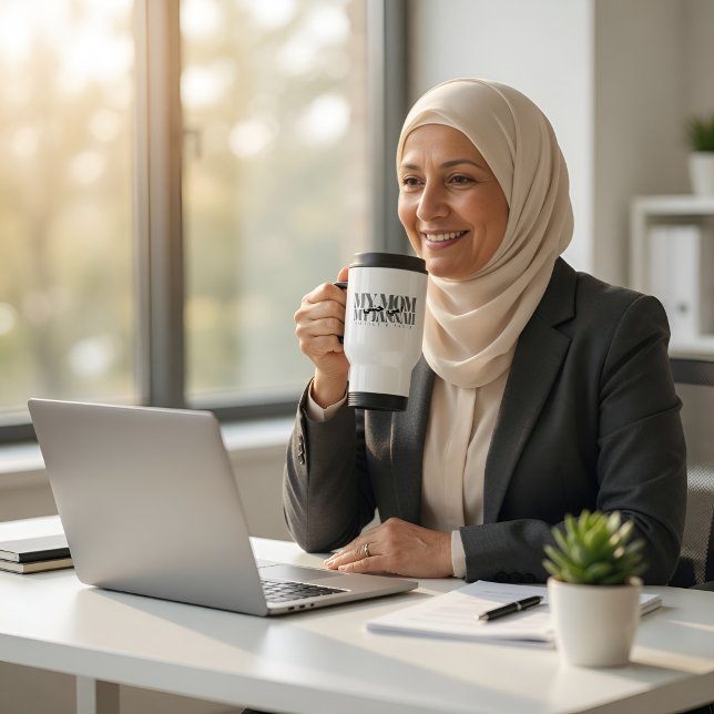 Caneca Térmica MINHA MÃE MINHA JANNAH Presente Personalizado para (Criador carregado)