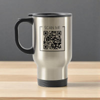 Minimalista Códigos QR Scan Me Negócios
