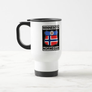 Caneca Térmica Minnesotan Viagem ao trabalho Americana Mug