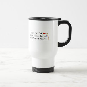 Caneca Térmica MMA Pacifist Humor Design